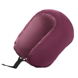 Maxbell Travel Neck Pillow Sleeping Neck Support Neck Cushion for Planes Purple