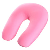 Maxbell U Shaped Travel Neck Pillow Comfortable Foam Pillow for Flights  Pink