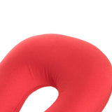 Maxbell U Shaped Travel Neck Pillow Comfortable Foam Pillow for Flights  Red