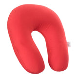 Maxbell U Shaped Travel Neck Pillow Comfortable Foam Pillow for Flights  Red