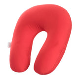 Maxbell U Shaped Travel Neck Pillow Comfortable Foam Pillow for Flights  Red