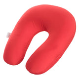 Maxbell U Shaped Travel Neck Pillow Comfortable Foam Pillow for Flights  Red