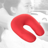 Maxbell U Shaped Travel Neck Pillow Comfortable Foam Pillow for Flights  Red