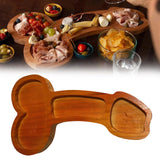 Maxbell Aperitif Board Wooden Cheese Board Platter Serving Tray  Right L