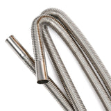 Maxbell Stainless Steel Car Exhaust Pipe Silence Bafflers Kit with Clamps 120cm