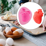 Maxbell Silicone Fondant Molds DIY Resin Chocolate Mold for Baking Heart Pink