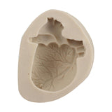 Maxbell Silicone Fondant Molds DIY Resin Chocolate Mold for Baking Heart Light Gray