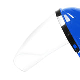 Maxbell Face Shield Hands Free Adjustable Head Mounted Eyes and Face Protective Blue