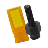 Maxbell Cordless Riveting Drill Adapter Head M3-M10 Steel for Air Rivet Gun Kit M10
