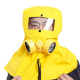 Maxbell Sand Blasting Hood Dust Protective Face Protective Face Mask Large Lens