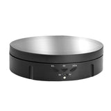 Maxbell Electronic 360 Degree Rotating Turntable Jewelry Holder for Jewelry Cake Black