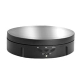 Maxbell Electronic 360 Degree Rotating Turntable Jewelry Holder for Jewelry Cake Black