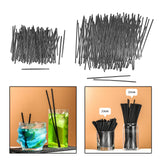 Maxbell 500 Pieces Drinking Straws Disposable Party 13cm