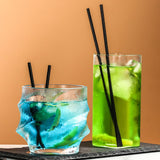 Maxbell 500 Pieces Drinking Straws Disposable Party 21cm