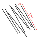 Maxbell 500 Pieces Drinking Straws Disposable Party 21cm