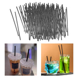 Maxbell 500 Pieces Drinking Straws Disposable Party 21cm