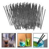 Maxbell 500 Pieces Drinking Straws Disposable Party 21cm