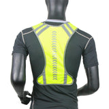 Maxbell Reflective Vest Adjustable Sleeveless Garment for Cycling Runner Unisex
