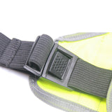 Maxbell Reflective Vest Adjustable Sleeveless Garment for Cycling Runner Unisex