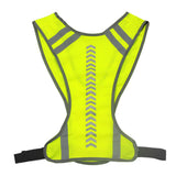 Maxbell Reflective Vest Adjustable Sleeveless Garment for Cycling Runner Unisex