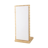 Maxbell Necklace Display Stand Necklace Easel Showcase for Countertop Decor White