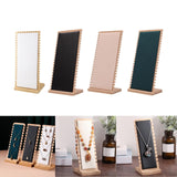 Maxbell Necklace Display Stand Necklace Easel Showcase for Countertop Decor White