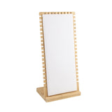 Maxbell Necklace Display Stand Necklace Easel Showcase for Countertop Decor White