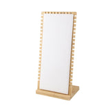 Maxbell Necklace Display Stand Necklace Easel Showcase for Countertop Decor White