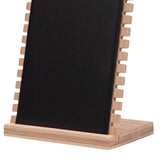 Maxbell Necklace Display Stand Necklace Easel Showcase for Countertop Decor Black