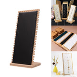 Maxbell Necklace Display Stand Necklace Easel Showcase for Countertop Decor Black