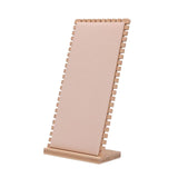 Maxbell Necklace Display Stand Necklace Easel Showcase for Countertop Decor Beige