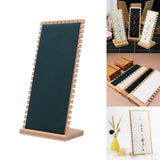 Maxbell Necklace Display Stand Necklace Easel Showcase for Countertop Decor Green