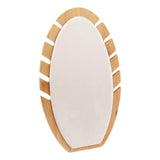 Maxbell Wood Necklace Easel Display Stand Holder Necklace Easel Display Beige