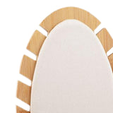 Maxbell Wood Necklace Easel Display Stand Holder Necklace Easel Display Beige