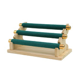 Maxbell Freestanding Rings Display Holder Showcase Holder for Home Tabletop Green