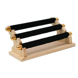 Maxbell Freestanding Rings Display Holder Showcase Holder for Home Tabletop Black
