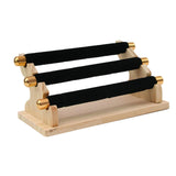 Maxbell Freestanding Rings Display Holder Showcase Holder for Home Tabletop Black