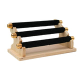 Maxbell Freestanding Rings Display Holder Showcase Holder for Home Tabletop Black