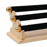 Maxbell Freestanding Rings Display Holder Showcase Holder for Home Tabletop Black