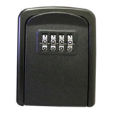 Maxbell Portable Key Storage Lock Box Combination Lock Box for House black