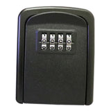 Maxbell Portable Key Storage Lock Box Combination Lock Box for House black