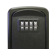 Maxbell Portable Key Storage Lock Box Combination Lock Box for House black