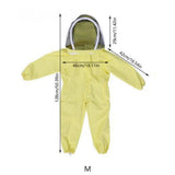 Maxbell Beekeeping Clothing Suit Apiculture Equipement child Beekeepers Kids L
