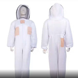 Maxbell Comfortable Professional Beekeeper Suit with Hat Veil for Beginner Men L