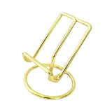 Maxbell Desktop Phone Holder Rack Business Cards Holder Cell Phone Stand Non Slip Golden