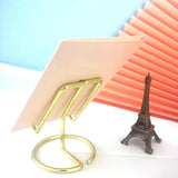Maxbell Desktop Phone Holder Rack Business Cards Holder Cell Phone Stand Non Slip Golden