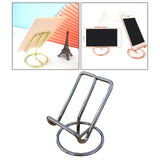 Maxbell Desktop Phone Holder Rack Business Cards Holder Cell Phone Stand Non Slip Black