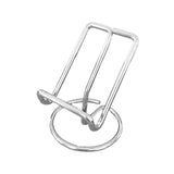 Maxbell Desktop Phone Holder Rack Business Cards Holder Cell Phone Stand Non Slip Silver