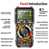 Maxbell Digital Multimeter Resistance Tester Detector for Automotive Battery Test