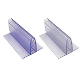 Maxbell 10Pcs Clip Holder Stand Promotion Clear for Warehouse restaurant 7.5cm x 4cm x 3.2cm